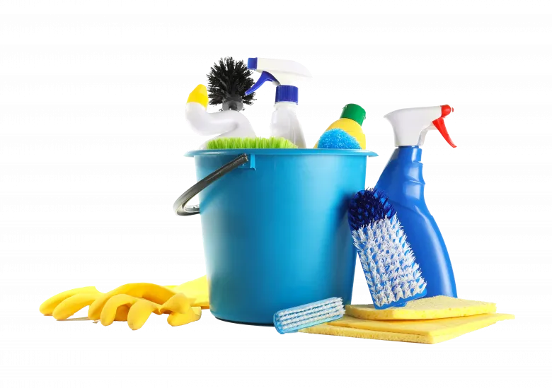 Gebäudereinigung Rosenheim - Eimer mit Putzmitteln